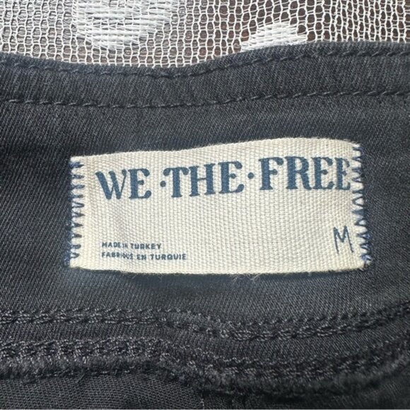 We The Free Penny Pull On FlareStretch Jeans in Black  Sz Medium - Picture 6 of 10